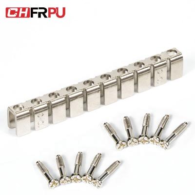 China CHFRPU Terminal Accessories Fixed Bridge For British Series Junction Electrical Installations Connecting Device Intercell Connector FBI Series for sale