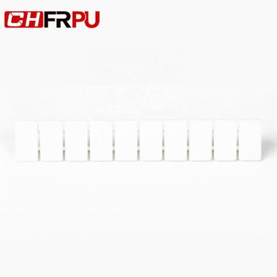 China CHFRPU Plastics Terminal Accessories Marker Strip For UK Series Marking Terminal Serial Number Fingerprint Label for sale