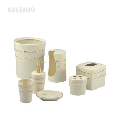 China Sustainable porcelain bath set for sale