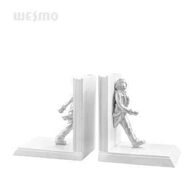 China China factory direct sale classic home deco resin sculptures bookends set tabletop statue for sale