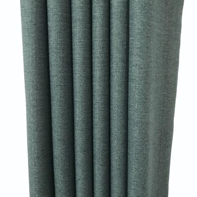 China Design Jacquard Dobby Blackout Curtain Thermal Insulated Fabric Up To 110