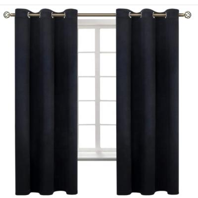 China NEW Blackout Grommet Blackout Thermal Insulated Window Curtain Panels Pair for sale