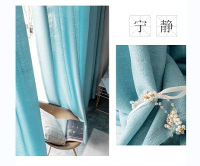 China Fire Retardant Spell Color Door Window Curtain Drape Panel Scarf Matched Sheer Scarf Voile Newly for sale