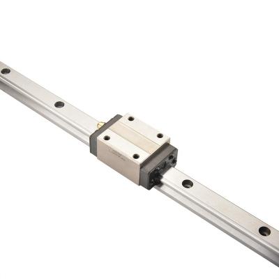 China Smooth Movement 15 R High Precision Linear Guide Rail And Rectangle Slide Block for sale