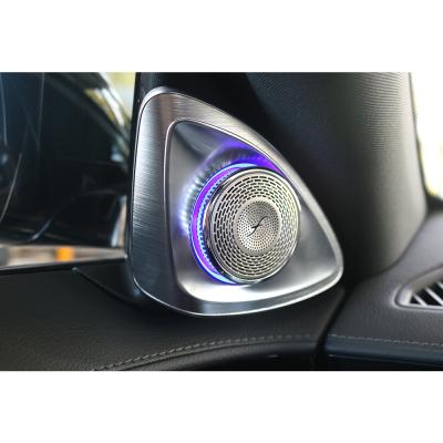 China Car Interior Decoration 2021 Latest Launch 4D Rotating Tweeter Speaker With 64 Color Ambient Light Car Audio Speaker For Mercedes W223 S Class for sale