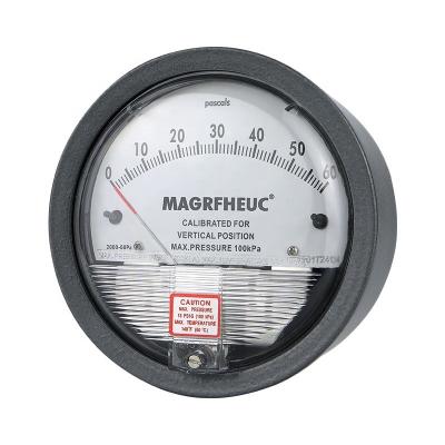 China TE2000 Micro Pressure Manometer Differential Air Pressure Gauge Nominal Diameter 119.6mm for sale