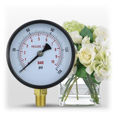 China Low Pressure Gauge Manometer Testing Equipment 1-600bar Range Pressure Gage Y100 OEM for sale