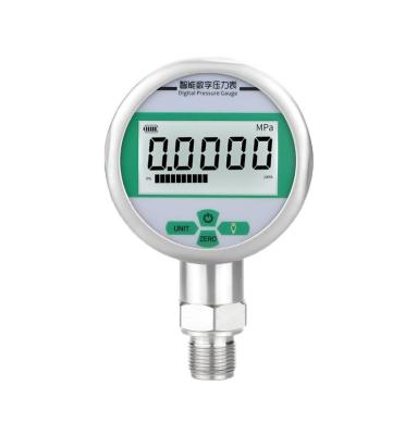 Chine 0.5%FS 0.4%FS 4 chiffres écran LCD numérique en acier inoxydable manomètre de pression hydraulique Meilleur à vendre