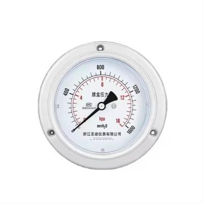 China High Precision Axial Pressure Meter Gauge for Air and Liquid 0-1 to 0-100 kpa Zhejiang for sale