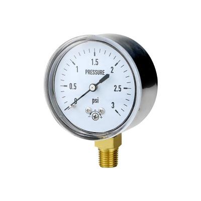 Китай 2.5 дюймовый 3psi 5psi капсульный микроманометр для промышленных применений продается