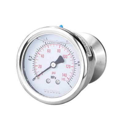 China Complete Stainless Steel Pressure Gauge for Oil and Gas Shockproof Zhejiang Production for sale