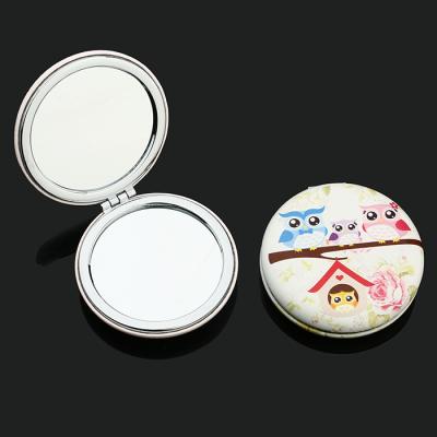 China Small Cute Colorful Round Mirror Gifts Custom Interesting Flexible Mirror Wedding for sale