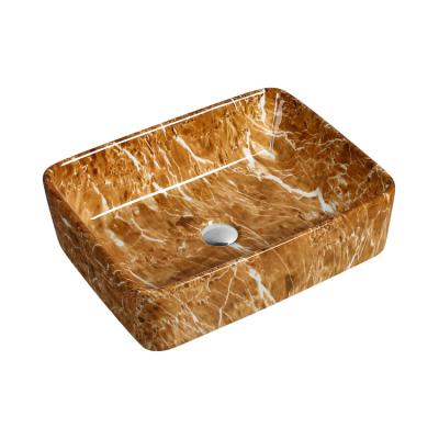 China Cheap Countertop Cultured Marble Sink Design Countertop Basin Price Bathroom Granite Marble Sink In India for sale