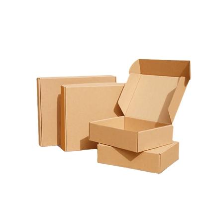 China Venta al por mayor de chalecos impresos a medida envases de papel kraft cajas para ropa chalecos de seda ropa camisetas vestido ropa interior caja de envases en venta