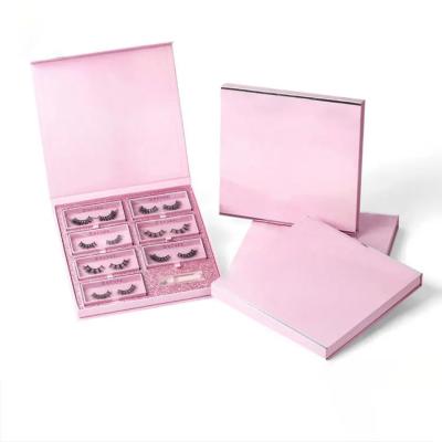 China luxury unique false eyelash packaging box private label custom extension butterfly empty lash packaging box for sale