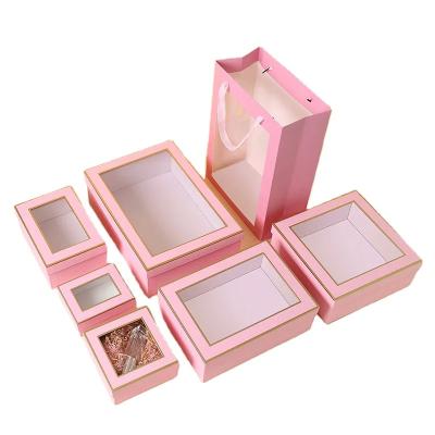 China 2021 OEM Custom Logo Printed Gift Kraft Paper Boxes Cake Boxes For Cupcake And Bakery Packaging Paper Box for sale