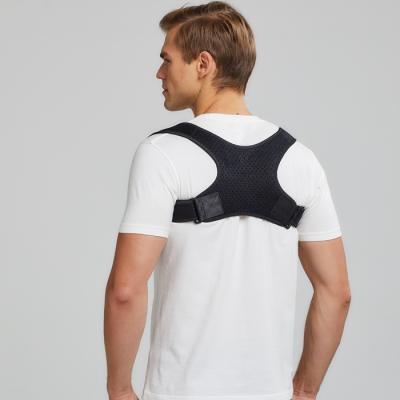 China From Factory Directly Supply Neck Lumbar Upper Shoulder Support Brace Belt Back Belt Posture Corrector Neoprene for sale