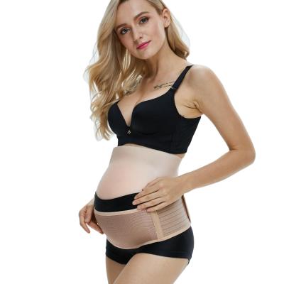 China Attme Breathable Adjustable Free Waist Pregnancy Belly Band For Back Pain Relieving And Bloating Support for sale