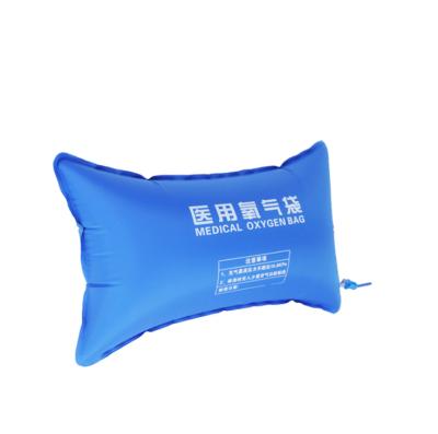 China PVC Hospital 30L 42L Emergency Plastic Portable Medical Oxygen Bag Material Carry Bag Oxygen Pillow Bag in Blue for sale