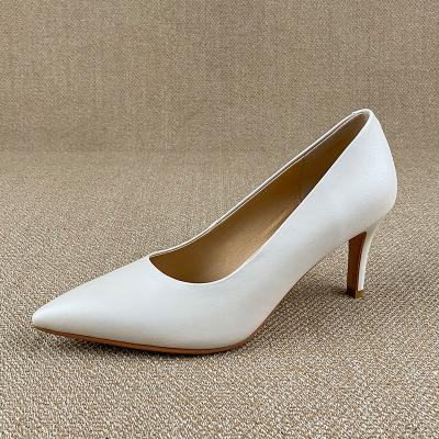 China N001 universe women's lightweight genuine leather heeled elegant shoes high wholesale for sale