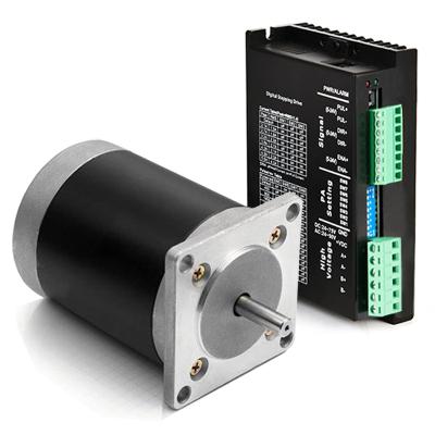 China Auto Product Product Step Kit 0.8Nm 1.8 Degree 6-Wire 3D Printer Hybrid Stepper Motor NEMA 23 Driver for sale