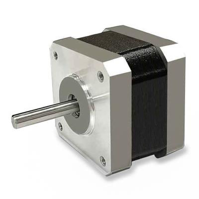 China Auto Product High Precision 1.8 Degree 0.28N.m Hybrid Small Stepper Motor 1.3A NEMA 17 For Automation Medical Printing Equipment for sale