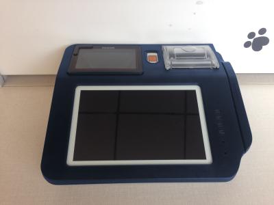 China Intelligent Electronic Fingerprint POS with Bank Card Reader Autofocus Camera for sale