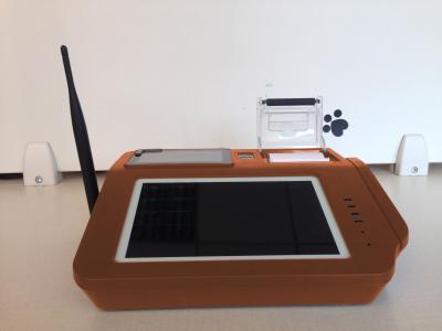 Chine 1D/2D terminal de position de NFC de scanner de code barres d'encre en poudre avec 7