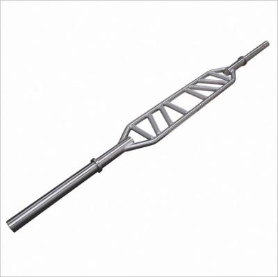 China Universal Cheap Gym Equipment Chrome Steel Hammer Curl Bar For Triceps for sale