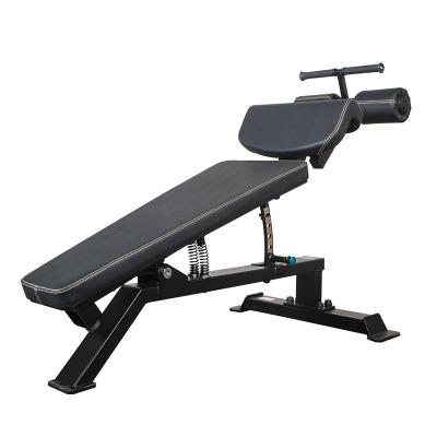 China Indoor Direct Commercial Abdominal Muscle Supine Board Gym Factory Factory Drop Adjustable Bench for sale