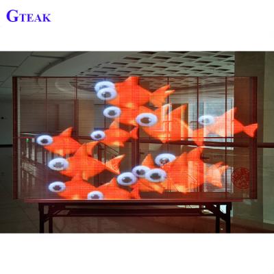 China Customized Screen Dimension P3.91 P7.81 P10 Transparent Clear LED Video Display Screen for Indoor and Outdoor Applications for sale