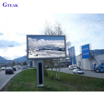 China High Brightness Outdoor Advertising Video Screen with 320*160mm Module Size and Waterproof Design for sale