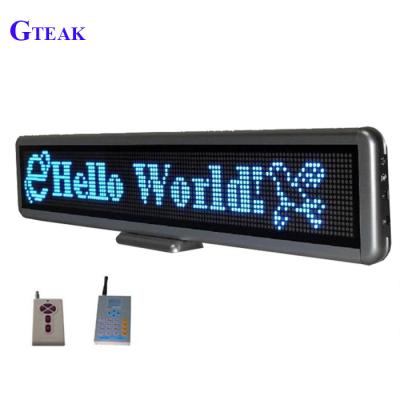 China Epistar LED Chip Semi-outdoor Remote Control Car LED Display Screen Message Board for B2B Distribution for sale