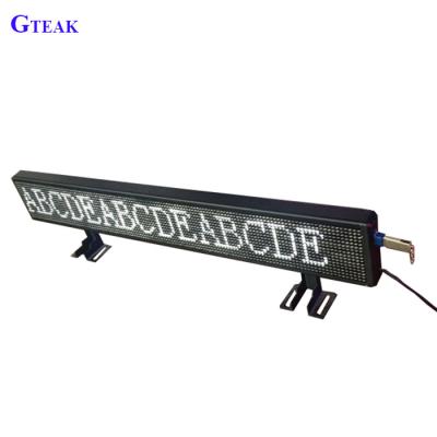 China running text led scrolling board semi-outdoor for sale