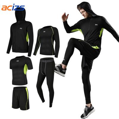 China Custom Made Breathable Breathable Men Running Clothing Gym Sports Wear Quick Dry Sportswear Fitness Yoga Tracksuits for sale