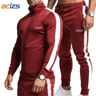 China Custom Made Breathable Comfortable Sports Men's Gym Tracksuit Men Set Outside Clothing High Quality Waterproof Fitness OEM Service Seamless Print for sale