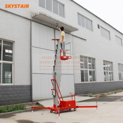 China Hydraulic Lift Hydraulic Lift Electric Lightweight Aluminum Lift Lightweight/Portable Mobile Man Lift for sale