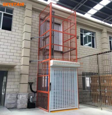 China Warehouse Warehouse Factory Used 1 Ton Cargo Lift for sale