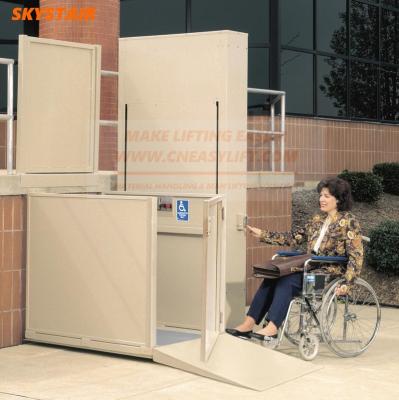 China Hydraulic lift table/disabled lift/wheelchair to disable highest level cheap wheelchair lift pwd lift porch lift vertical lift for sale