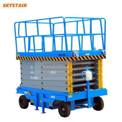 China Material Handling/Man Lifting/Ladder Lift Aerial Work Platform Lifts Aerial Work SKYSTAIR 8m 10m 12m 14m for sale