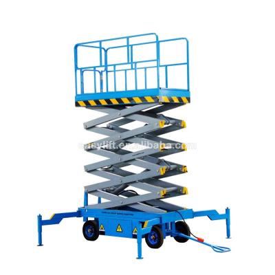 China Material Handling / Man Lifting / Portable Scissor Hydraulic Lift Machine Overhead Working Electric Table Lift for sale