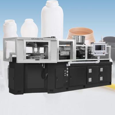 China China Good Quality Cosmetic Packaging PP,PE,PET Body Cream Lotion Bottle Producing Injection Blow Molding Machine for sale