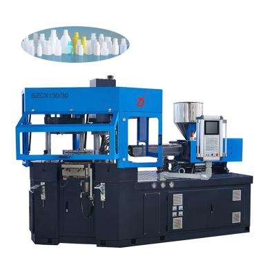 China SZCX130/30 Small Size Horizontal Injection Blow Molding Machine For Plastic Bottles for sale