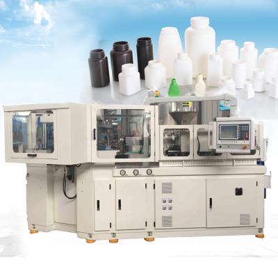 China Pharmaceutical bottle bottle machine: Injection blow molding machine for molding small plastic jars and bottles for sale