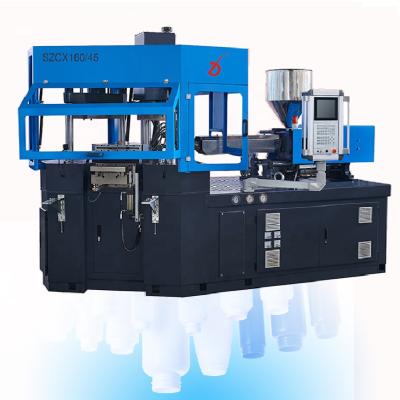 China SZCX160/45 bottle injection blow molding machine for PE, PP, PS, ABS bottles and jars for sale