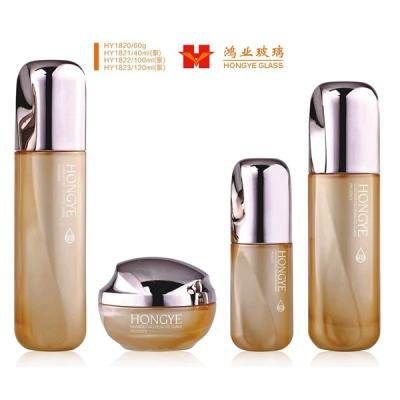 China Cosmetic Spray Lotion Bottle Personal Care Cream Jar 60g/40/ml/100ml/120ml for sale