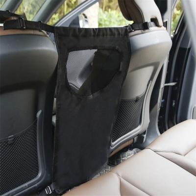 China Breathable Dog Car Net Barrier Obstacle Automotive Safety Mesh Organizer Storage Bag for Cars SUVs Trucks Drive Safely with Kids and Pets for sale