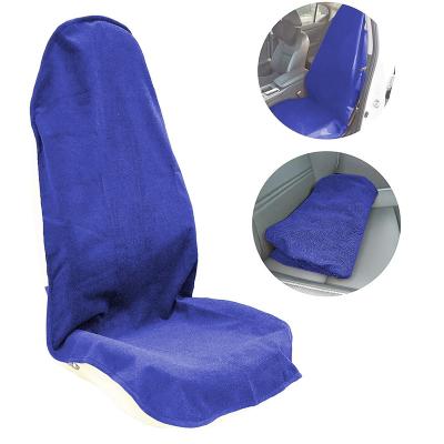 China Business/Sports Seat Protector Towel Luxury Waterproof Polyester And Car Anti-Slip Rubber Universal Fit Seat Cover for sale