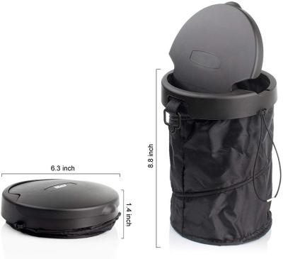 China Business / Luxury Car Trash Can, Mini Vehicle Trash Can For Car, Waterproof Collapsible Hanging Car Waste Bag Pop for sale