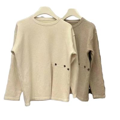 China Anti-wrinkle High Quality Winter Knitted Sweater Manufacturer Round Collar Pullover Sweater for sale